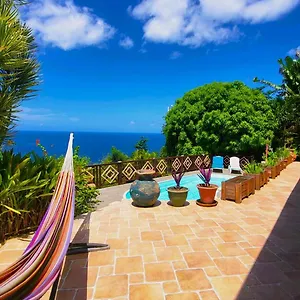  Hébergement de vacances Ti'roucou 3 étoiles - Vue Et Piscine Privée Sans Vis à Vis